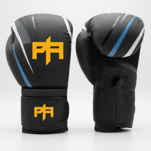 Premium Black & Gold Boxing Gloves